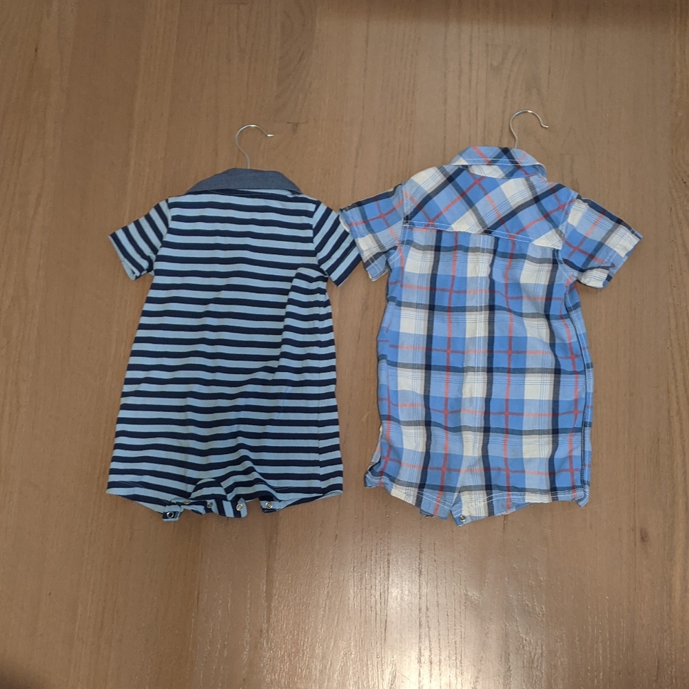 2 rompers - Picture 6 of 6